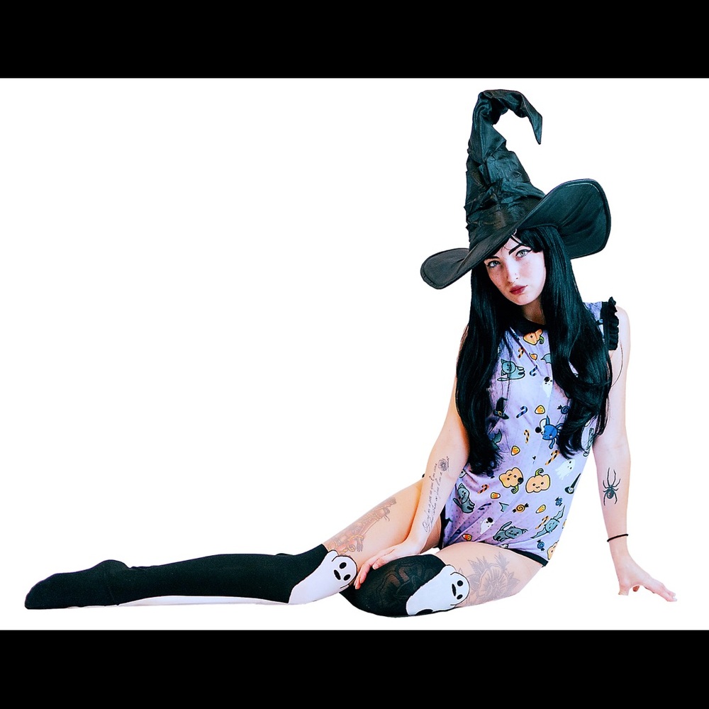 Halloween adult romper bodysuit onesie Button